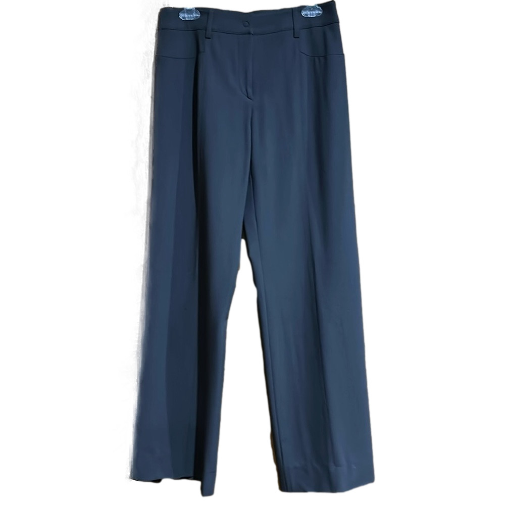 Armani Collezioni Tropical Wool Wide Leg Dress Pants Size 6 - EUC